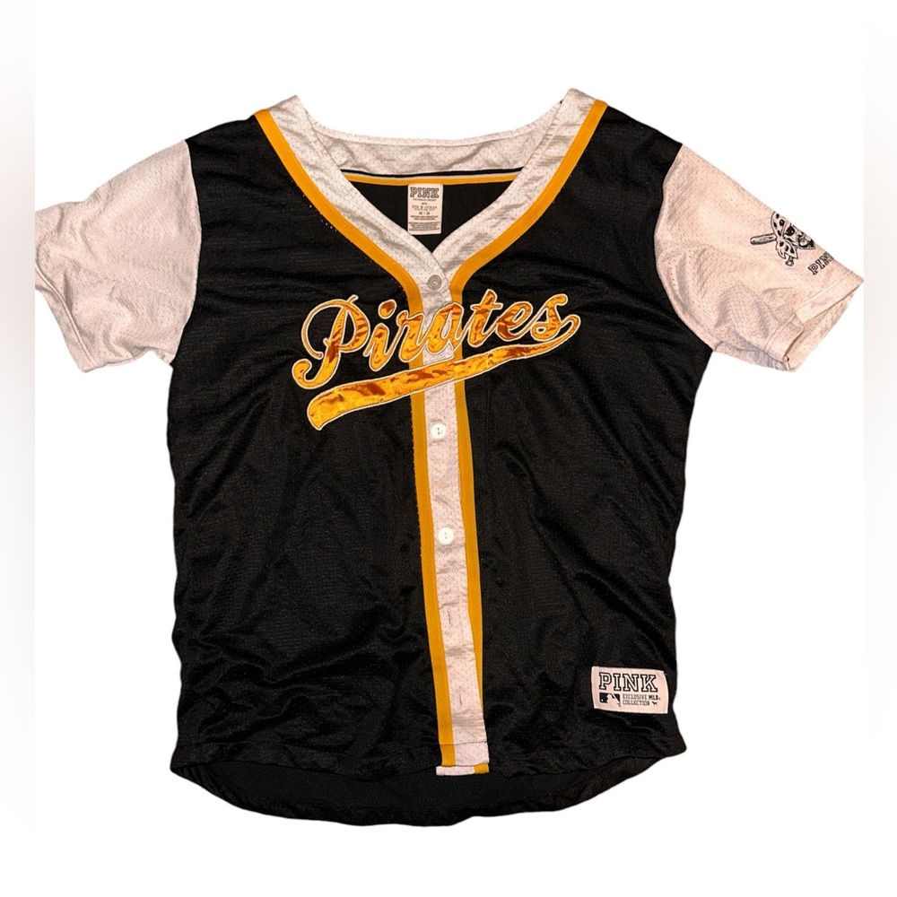 Pink brand pirates shirt